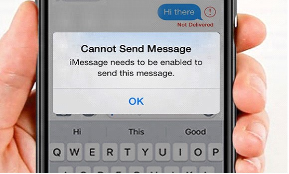 iMessage Needs To Be Enabled To Send This Message
